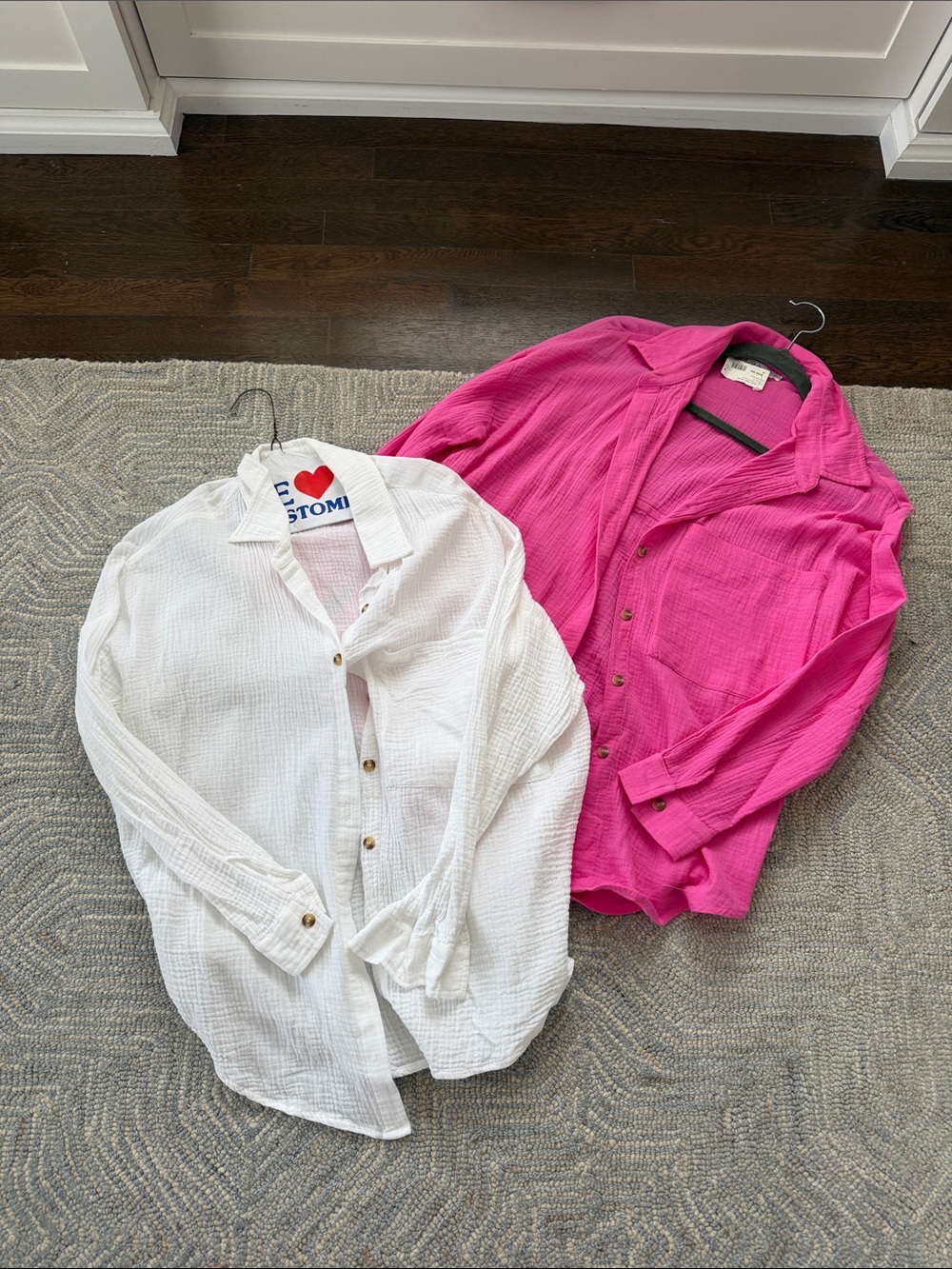 Gauze shirts